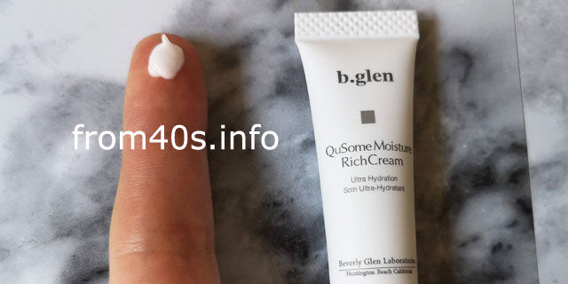 ビーグレン QuSomeモイスチャーリッチクリーム(フィニッシングクリーム)40代後半の口コミ